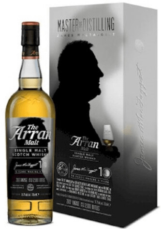Arran Master of Distilling - 10 years - James MacTaggart - Batch one - 54,2%