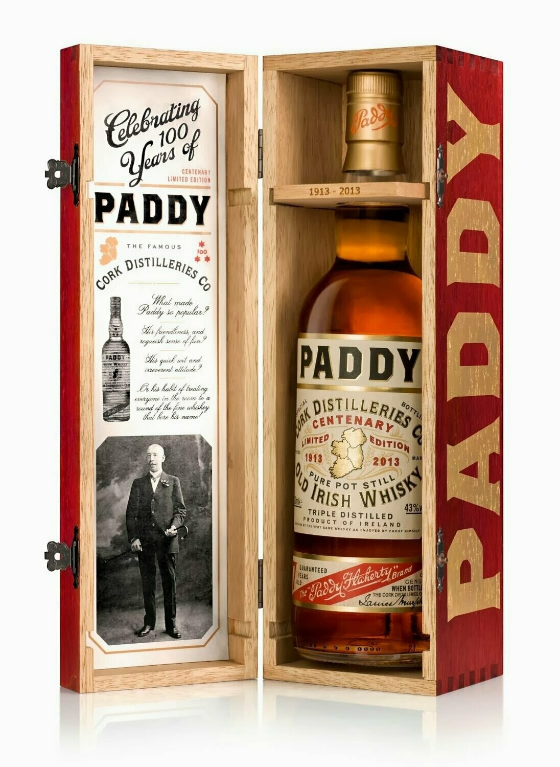 Paddy Centenary Single Pot Still - Limited Edition - 43%