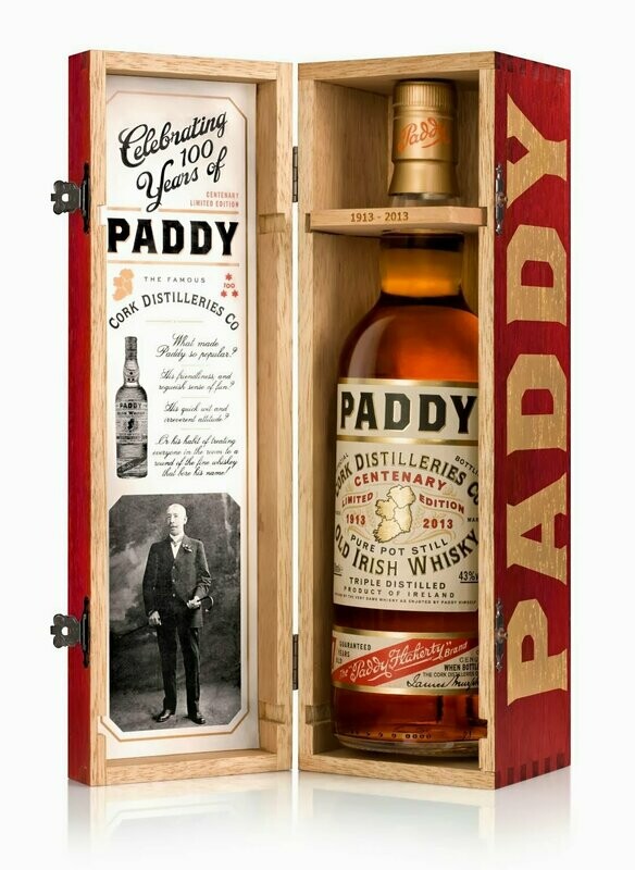 Paddy Centenary Single Pot Still - Limited Edition - 43%