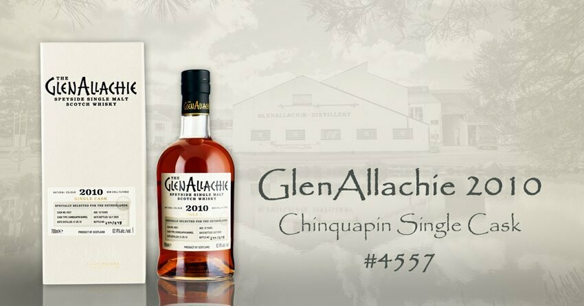 GlenAllachie Chinquapin Cask Strenght - 62.4%