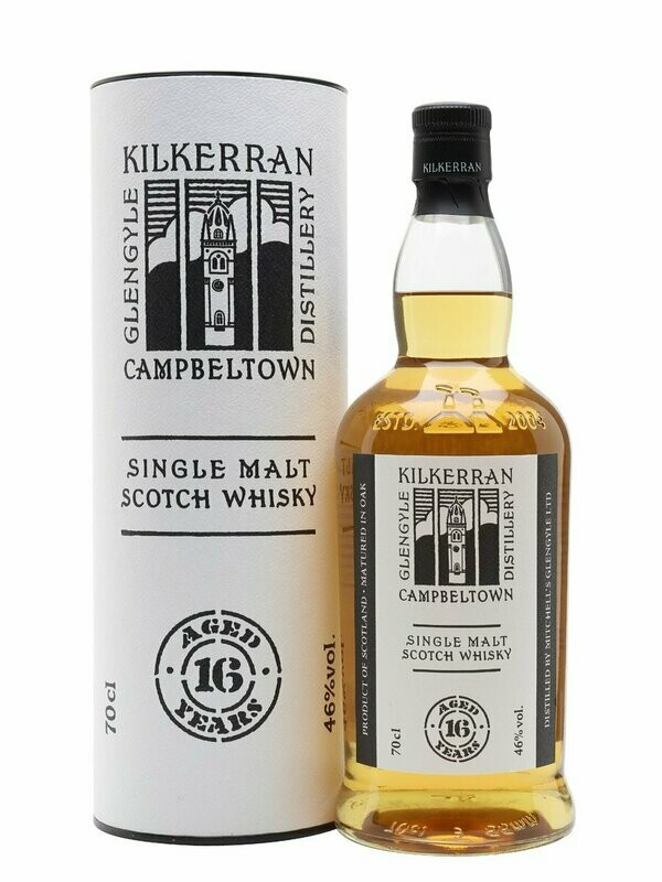 Kilkerran 16 years - 46% - Editie 2021 zonder koker!