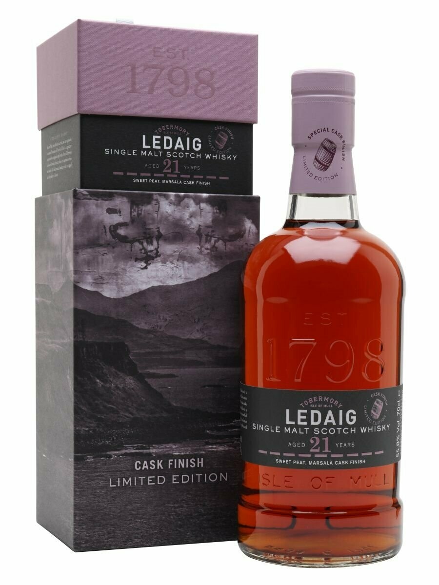 Ledaig - 21 years - Marsala Finish - 55.8%