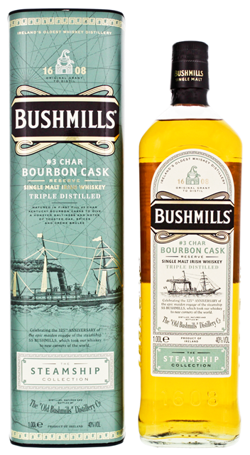 Bushmills The Steamship collection Bourbon Cask - 40% Bushmills The Steamship collection Bourbon Cask - 40%
