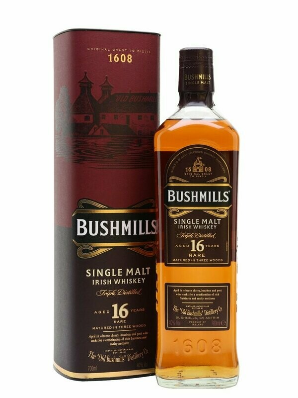Bushmills 16 years - 40%