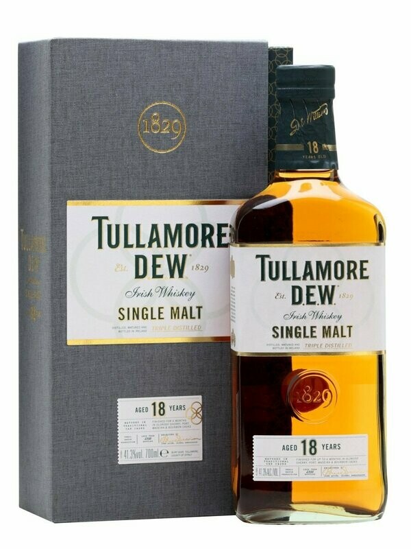 Tullamore Dew 18 years - 41.3%