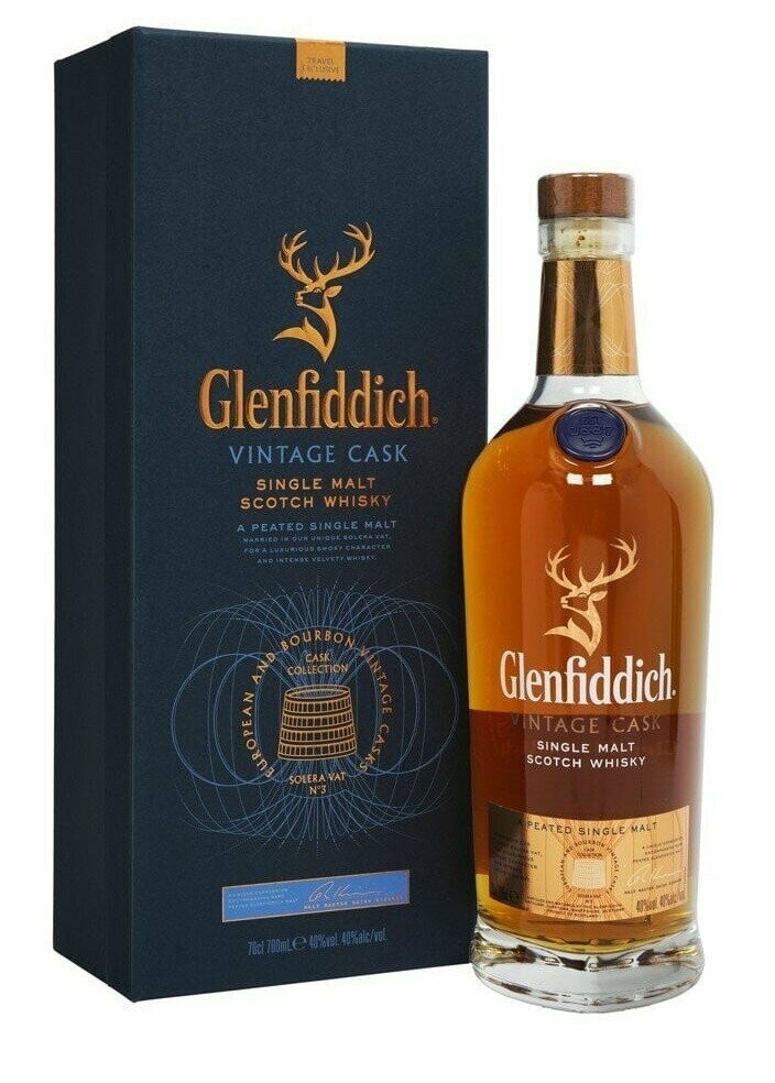 Glenfiddich Vintage Cask - A Peated Single Malt - 40%