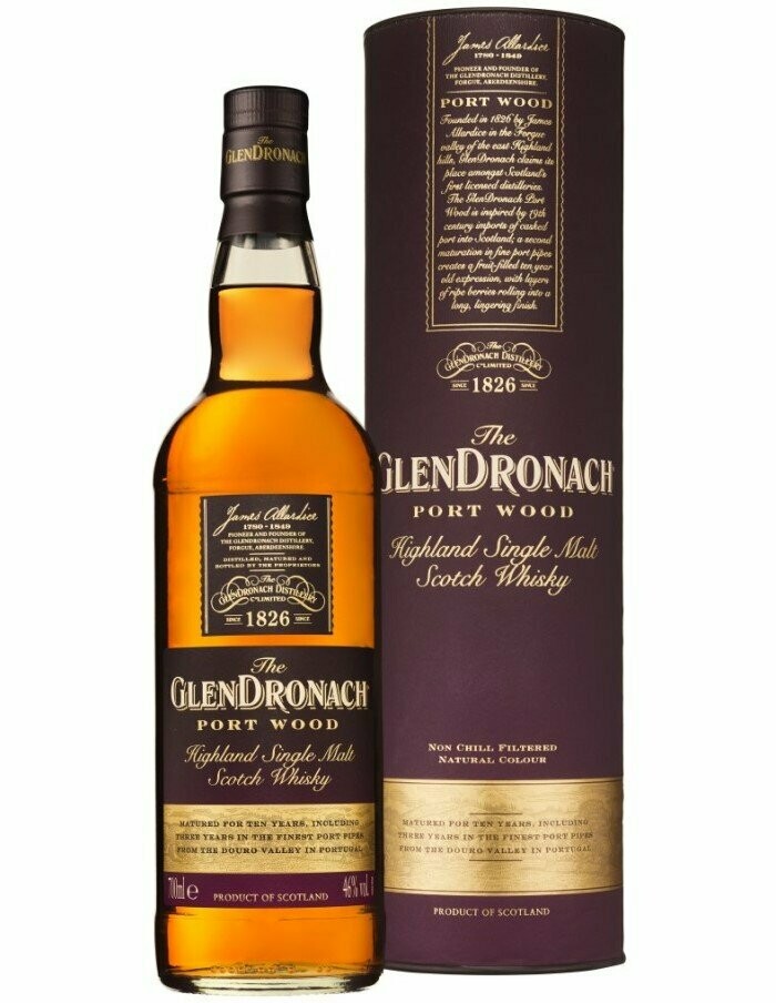 GlenDronach Port Wood - 10 years - 46%