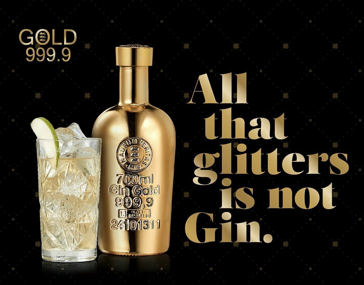 Gin Gold 999,9 - 40% Gin Gold 999,9 - 40%