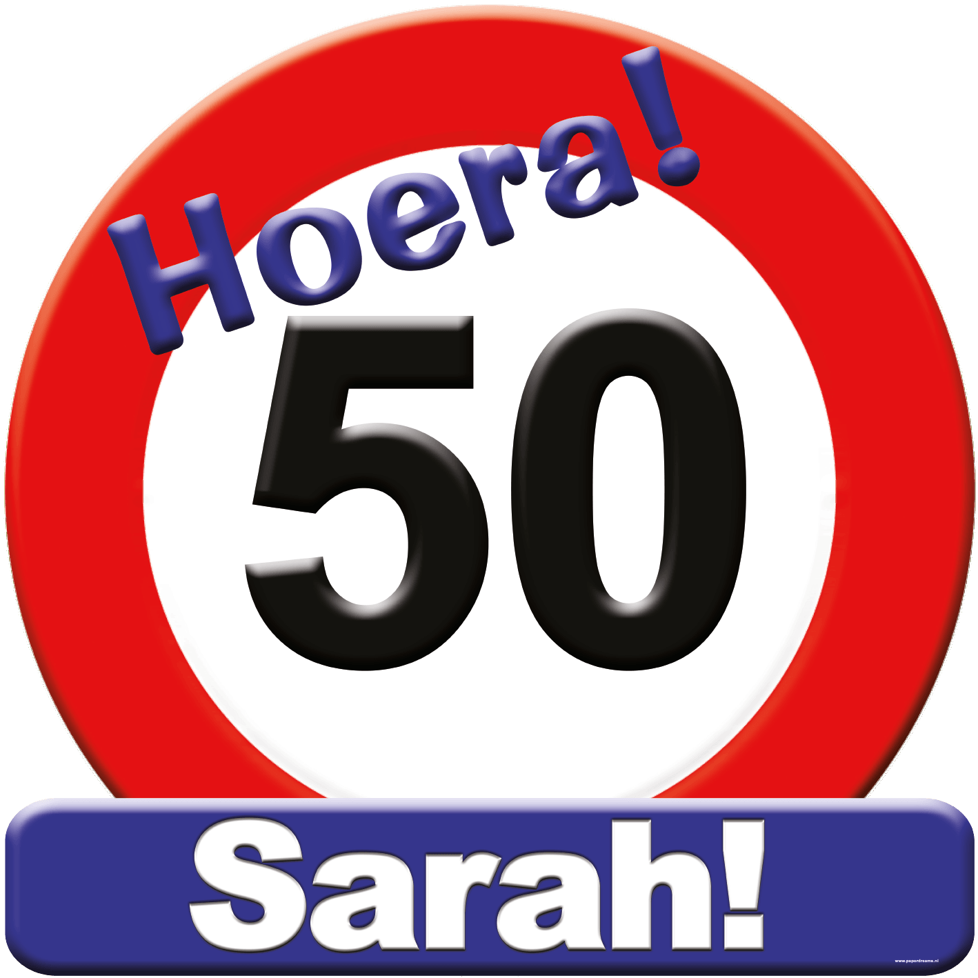 Sarah 50 jaar - 23% Sarah 50 jaar - 23%