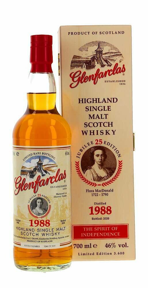Glenfarclas Flora Macdonald - edition No. 25  - 46%
