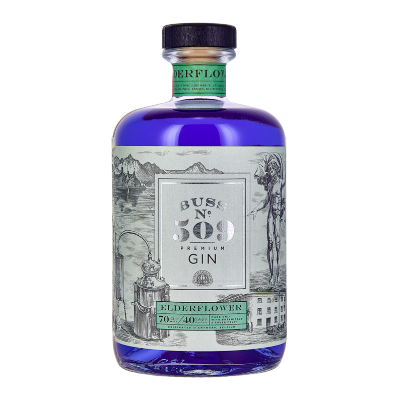 Buss n°509 Elderflower Gin - 40%