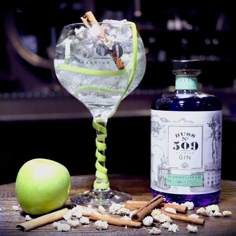 Buss n°509 Elderflower Gin - 40% Buss n°509 Elderflower Gin - 40%