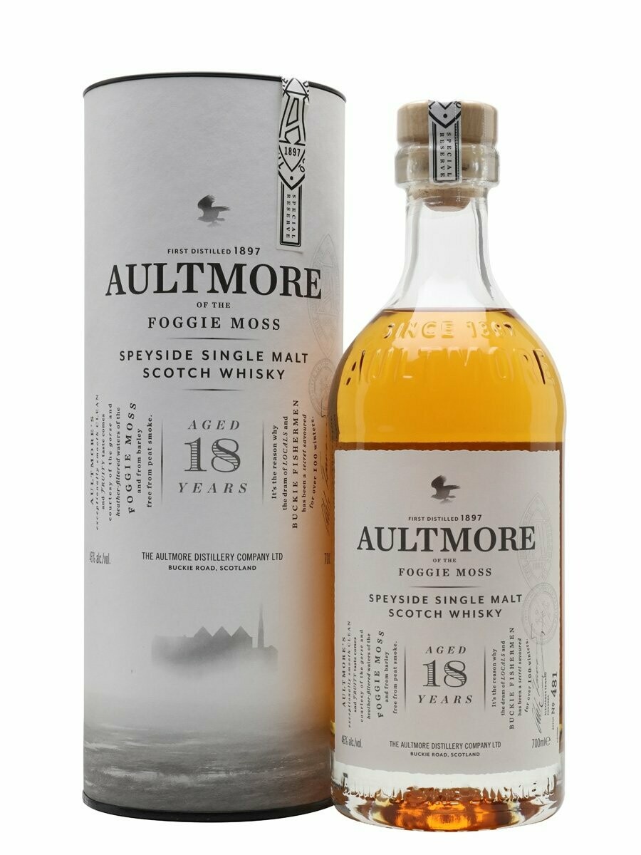 Aultmore  - 18 years - 46% - Langere levertijd