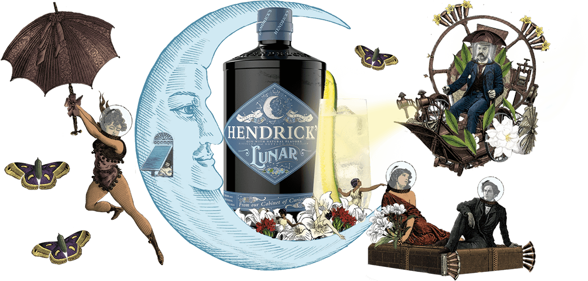 Hendrick's Lunar Gin - 43.4% Hendrick's Lunar Gin - 43.4%