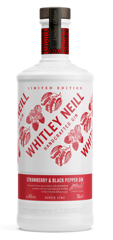 Whitley Neill Stawberry and pepper Gin - 43%