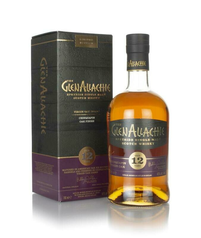 GlenAllachie 12 years Chinquapin oak cask - 48%