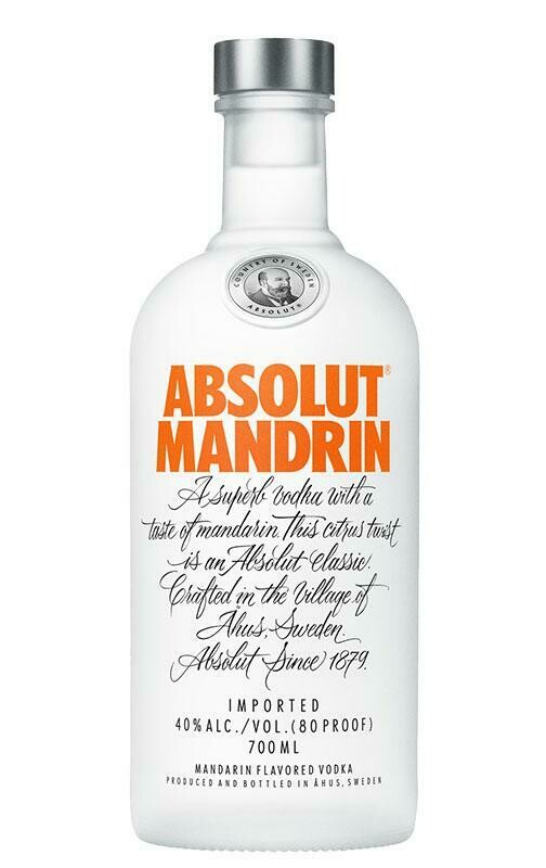 Absolut Mandrin vodka