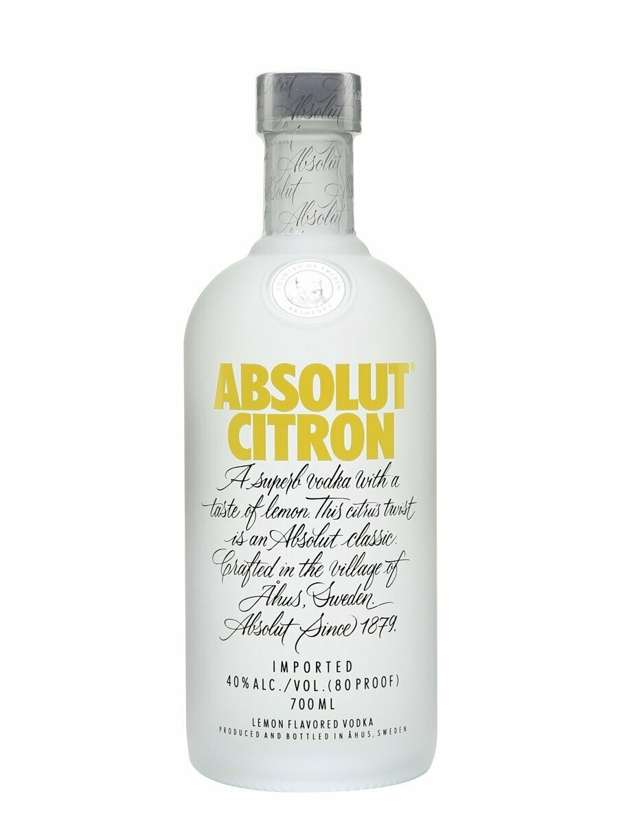 Absolut Citron vodka