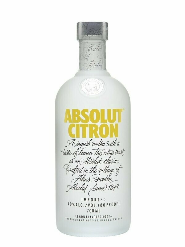 Absolut Citron vodka