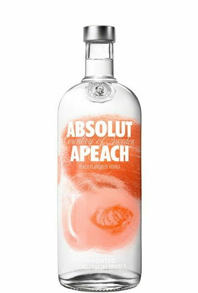 Absolut Peach vodka