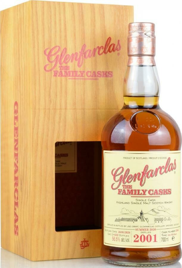Glenfarclas 2001 Family Cask 3384 - 56.5% Glenfarclas 2001 Family Cask 3384 - 56.5%