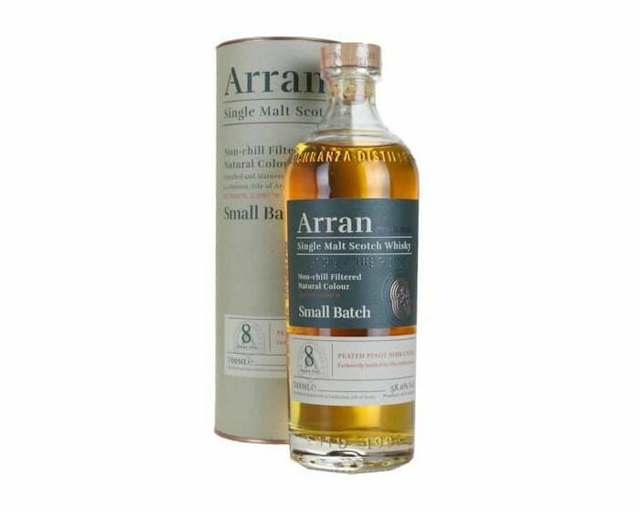 Arran Peated Pinot Noir - 8 years - 58%