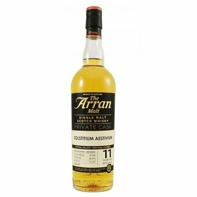 Arran Private Cask 11 Jaar Solstitium Aestivum - 52.9%