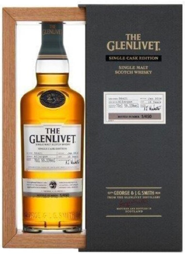 Glenlivet Single Cask Edition - 59.5% Glenlivet Single Cask Edition - 59.5%