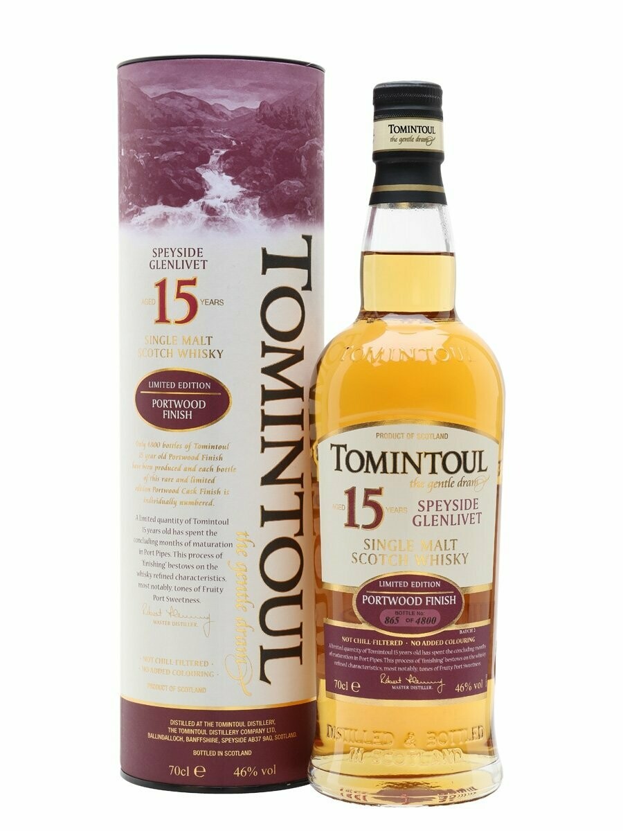 Tomintoul 15 years Portwood -