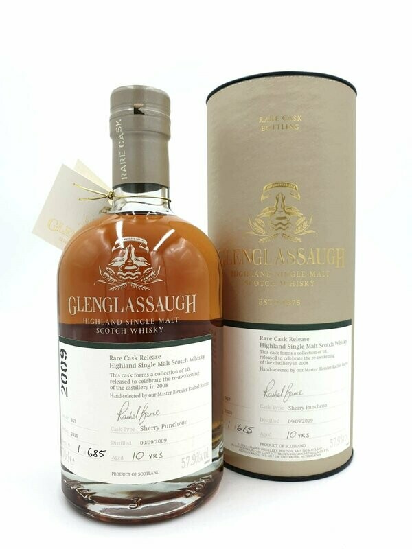 Glenglassaugh Rare Cask Release 10yo 2009 Oloroso Sherry Puncheon 957 - 57.9%