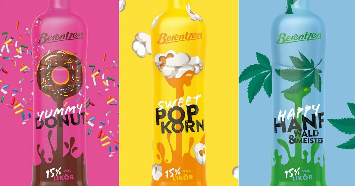 Berentzen Sweet Popcorn - 15% Berentzen Sweet Popcorn - 15%