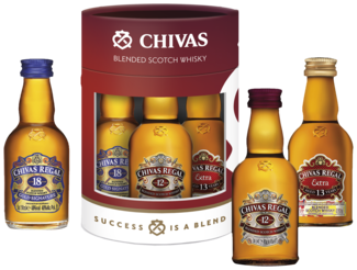 Chivas Regal mini-box - 12y - 13y - 18y