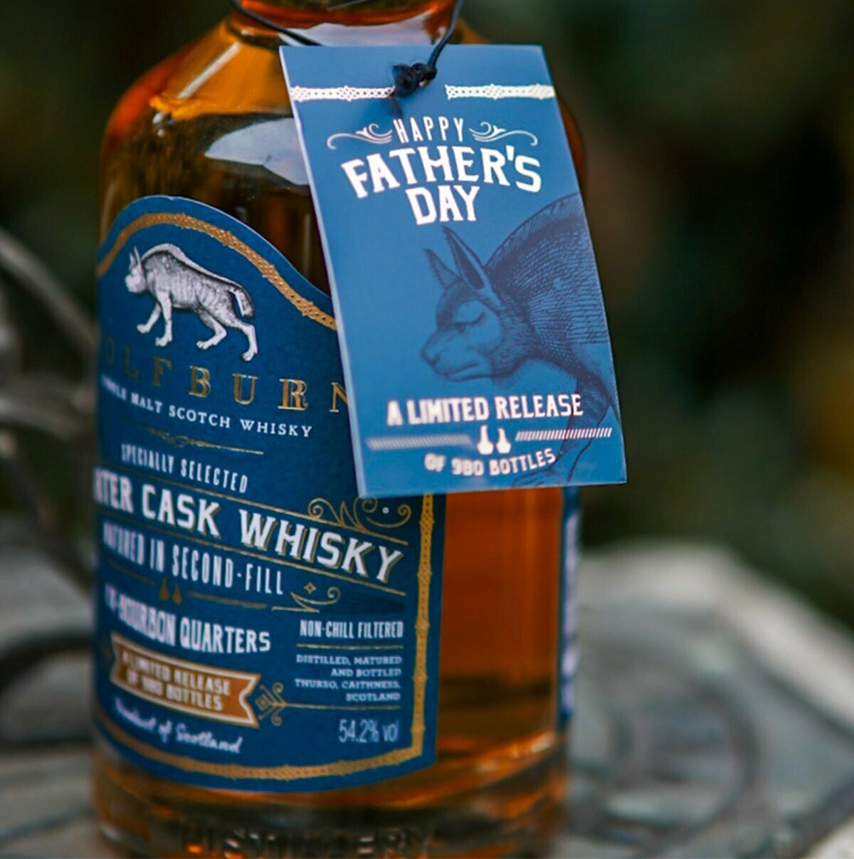 Wolfburn Father's Day Edition - 2021 - 54,2% - Max. 1 per klant. Wolfburn Father's Day Edition - 2021 - 54,2% - Max. 1 per klant.