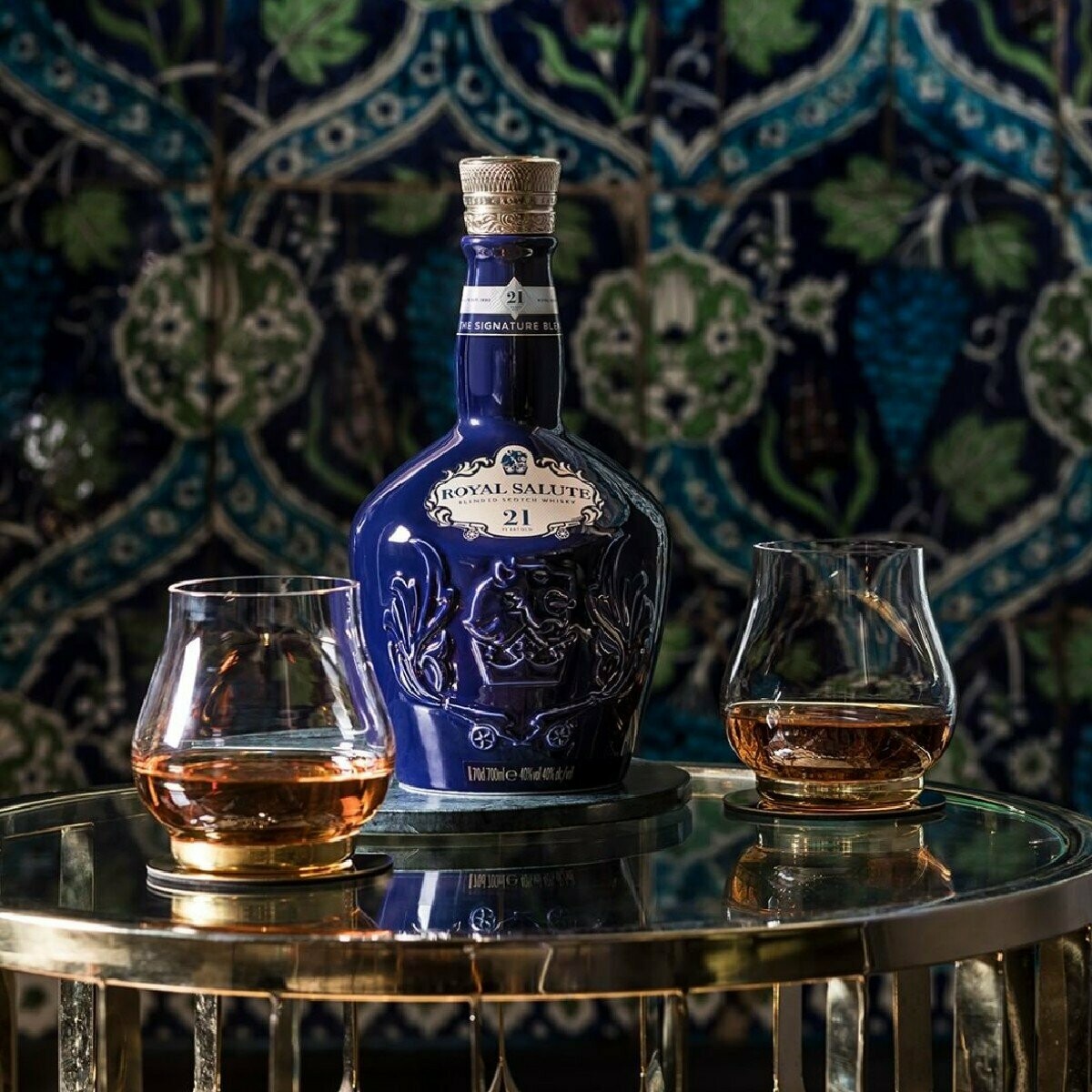 Chivas Regal 21 Years Royal Salute Garden - 40% Chivas Regal 21 Years Royal Salute Garden - 40%