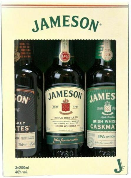 Jameson giftpack - 3 x 20cl. Jameson giftpack - 3 x 20cl.