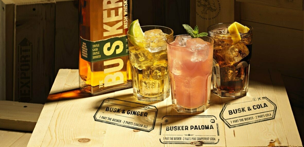 Busker Single Malt - 44.3% Busker Single Malt - 44.3%