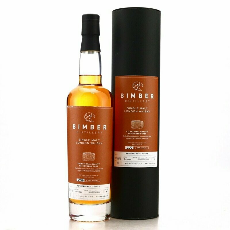 Bimber Single Malt Ex-Bourbon Cask 2020 Netherlands Edition - 58.9%