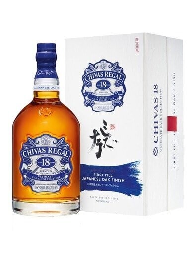Chivas Regal 18 years - First Fill Japanese Oak - 48%