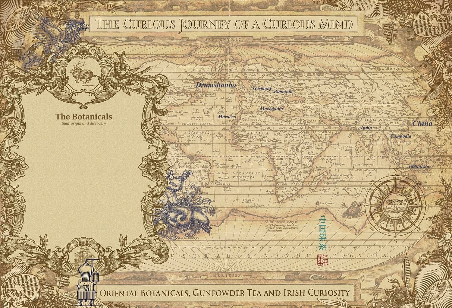 Drumshanbo Gunpowder Irish Gin Sardinian Citrus - 43% Drumshanbo Gunpowder Irish Gin Sardinian Citrus - 43%