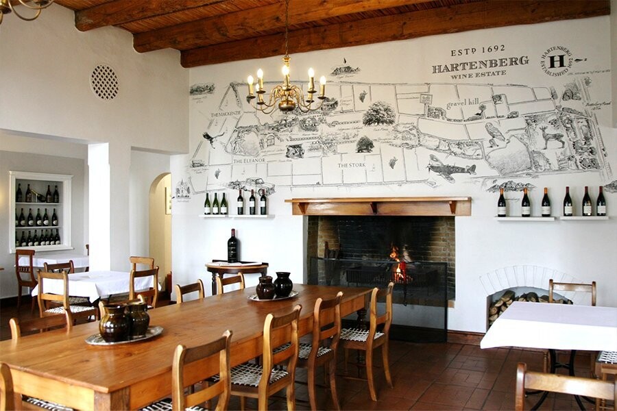 Hartenberg Estate - Cabernet Sauvignon / Shiraz - Stellenbosch - Zuid-Afrika Hartenberg Estate - Cabernet Sauvignon / Shiraz - Stellenbosch - Zuid-Afrika