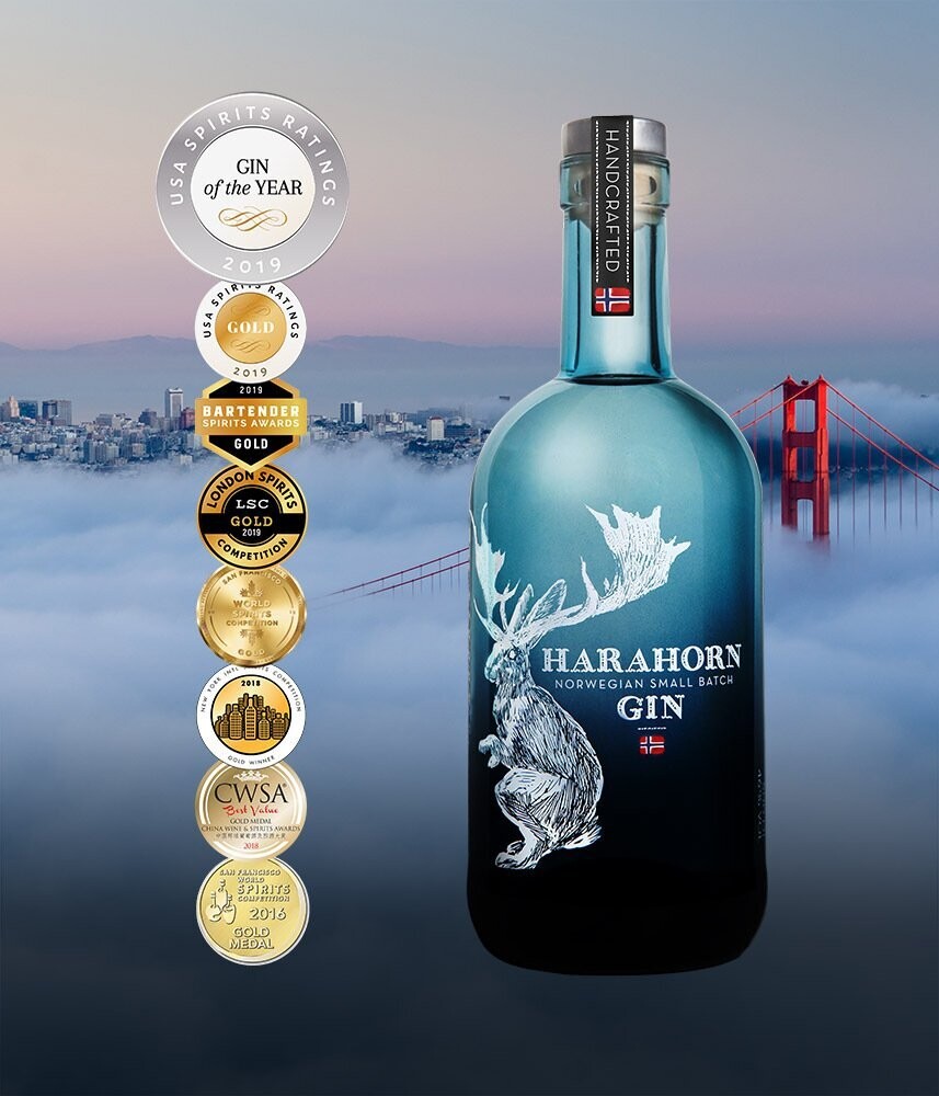 Harahorn Gin - Norway - 46% Harahorn Gin - Norway - 46%