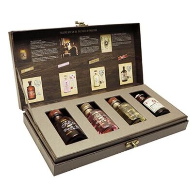Filliers Gin tasting set in houten kist