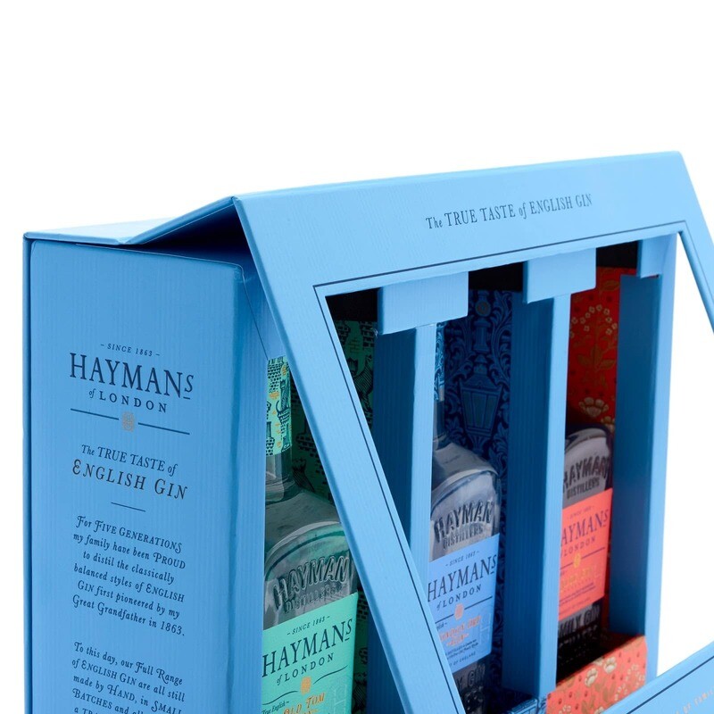 Hayman's gin tasting set