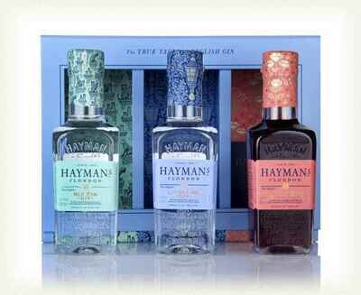 Hayman's gin tasting set