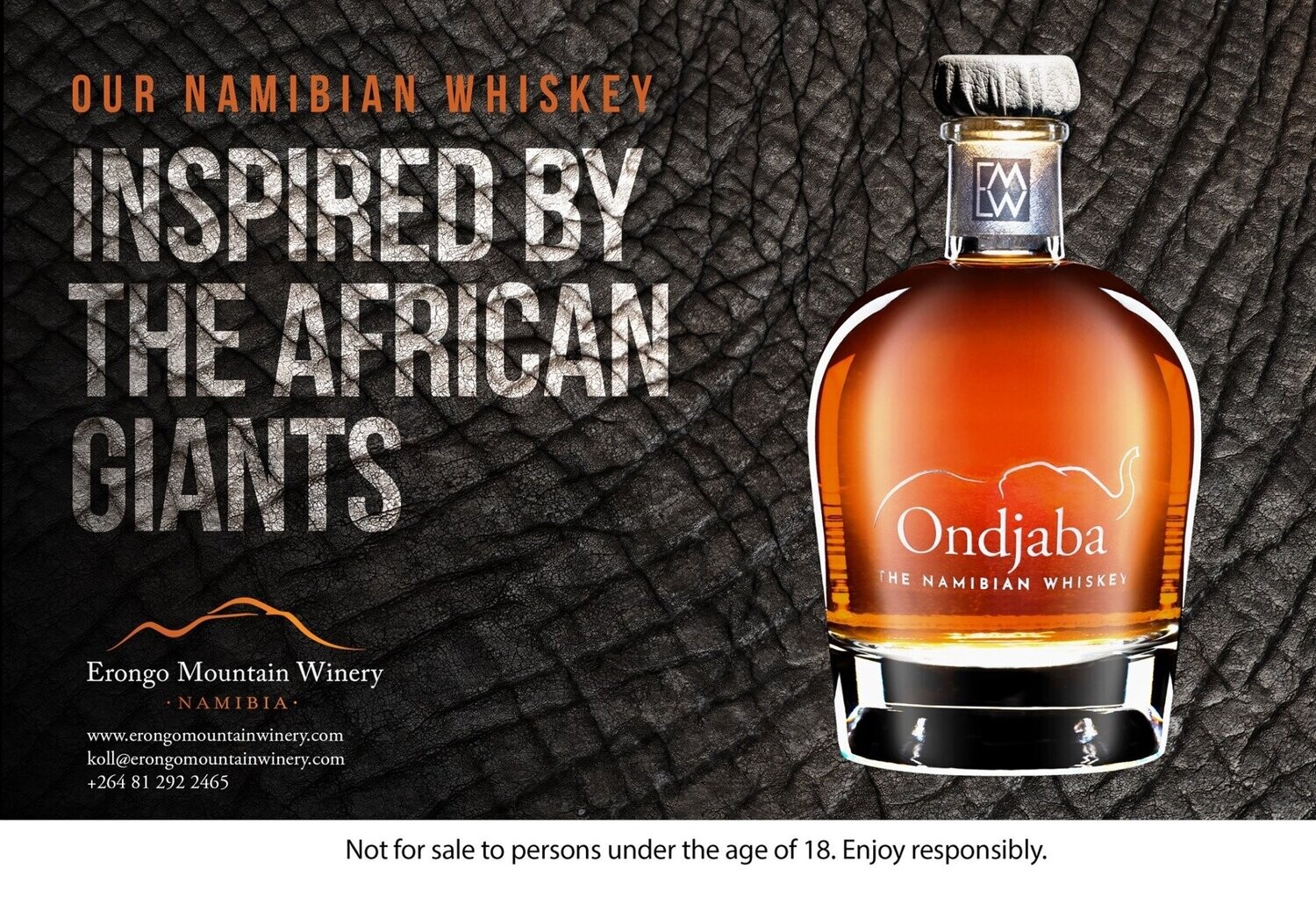 Ondjaba Triple Grain Whiskey - 46% Ondjaba Triple Grain Whiskey - 46%