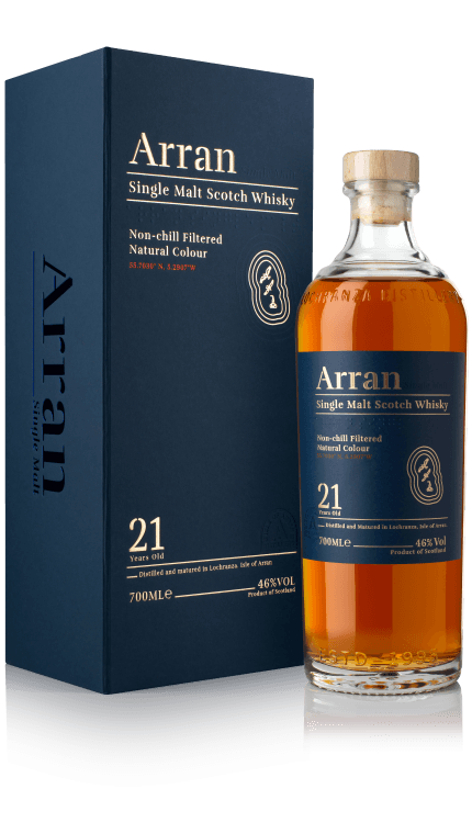 Arran 21 years - 46% - Langere levertijd