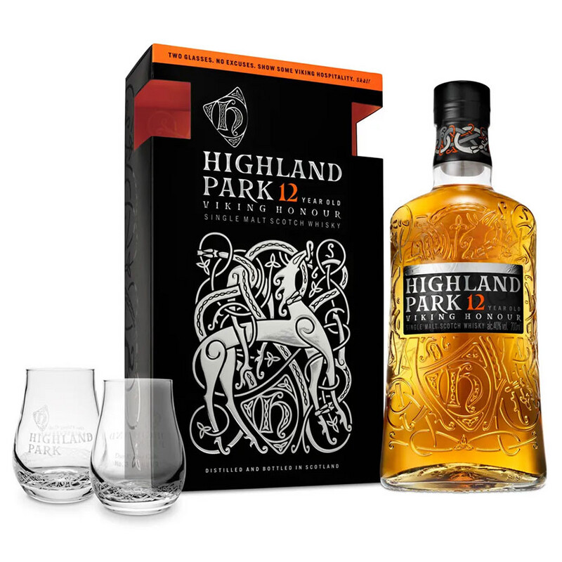 Highland Park 12 giftpack met 2 glazen