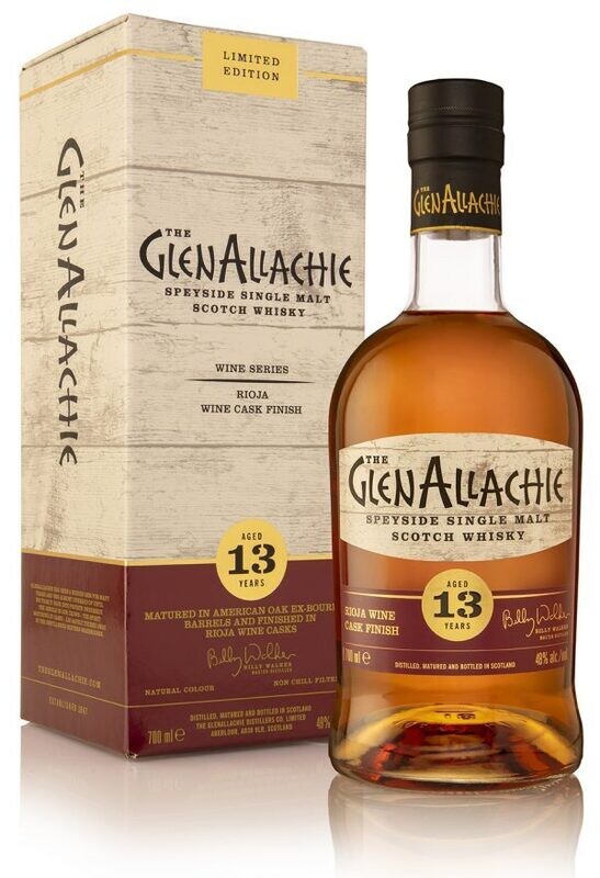 GlenAllachie 13 years - Rioja Wine Cask Finish - 48%