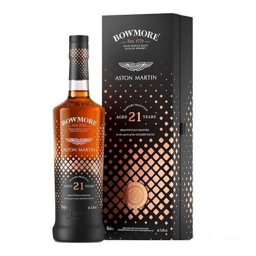 Bowmore Aston Martin 21 years -  Limited 1th Edition - 51,8% - 2021
