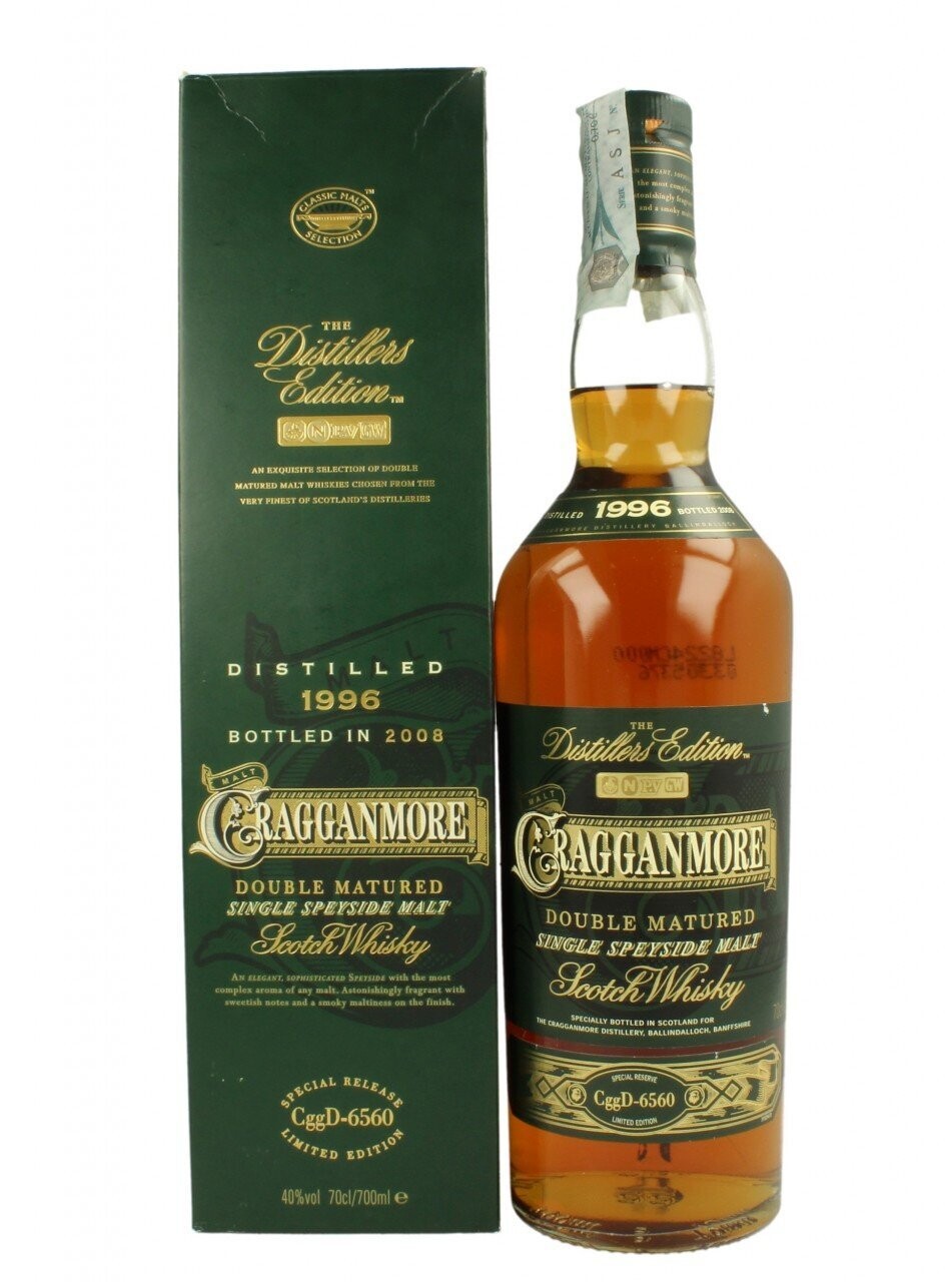 Cragganmore Distillers Edition 1996 - 2008 - 40%
